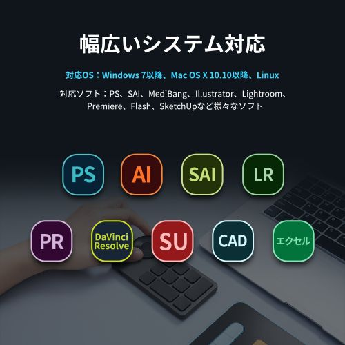 ack05 ショートカットリモート ワイヤレス接続 or 有線接続両方対応の