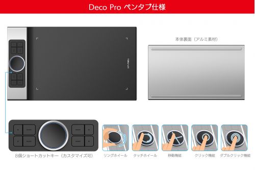 XP-Pen Deco Pro Mペンタブレット | XPPen公式ストア